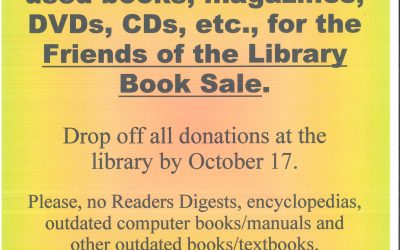 Book Sale Donations