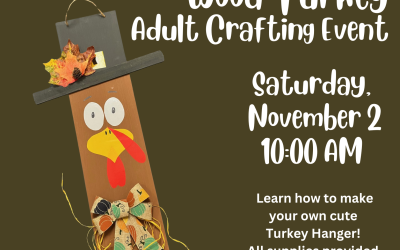 Wood Turkey Adult Craft