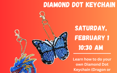 Teen Craft (Diamond Dot Keychain)