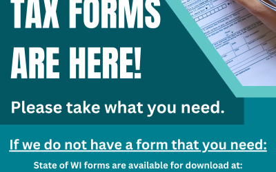 Tax Forms Are Here!